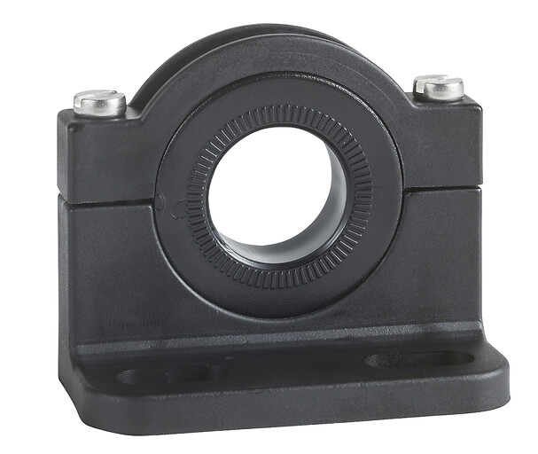 Schneider Electric Schneider Electric XUZA218 – Adjustable fixing clamp with ball joint, Photoelectric sensors XU, accessory for sensor, Ã˜ 18 mm, bracket plastic