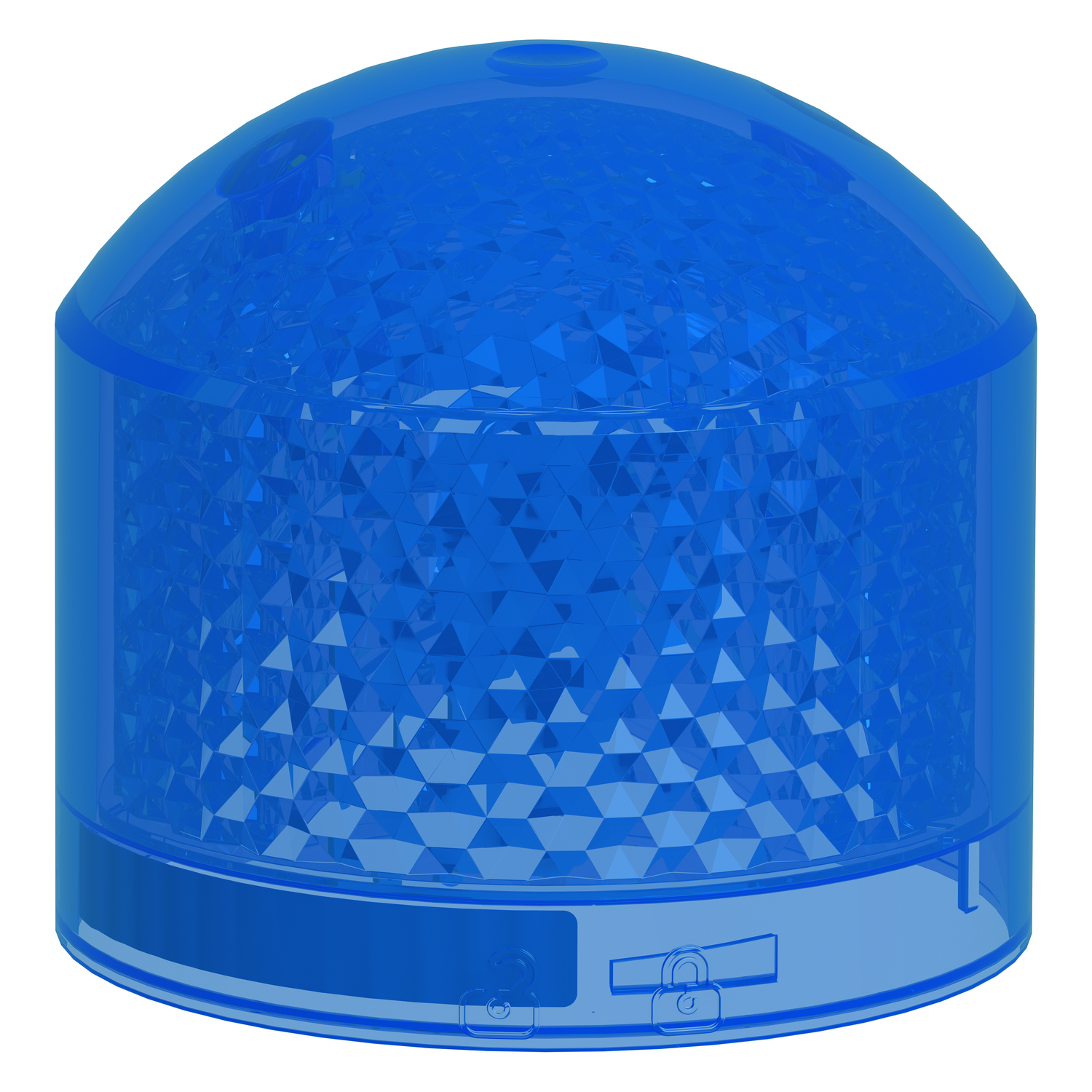 Schneider Electric Schneider Electric XVB7L66 – Light Module Beacon, Harmony XVB7 Modular Tower Light, Blue, Ø70mm, Flashing, Colored Lens