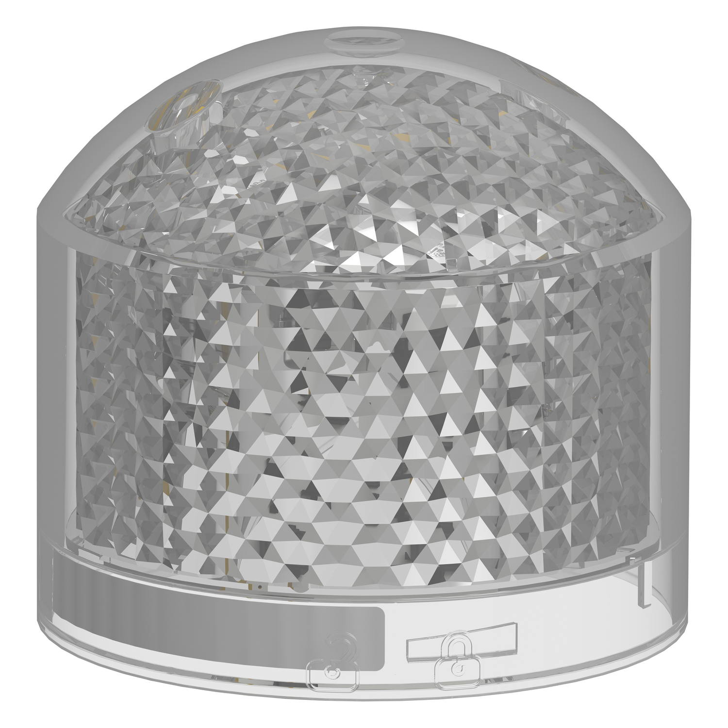 Schneider Electric Schneider Electric XVB7L67 – Light Module Beacon, Harmony XVB7 Modular Tower Light, White, Ø70mm, Flashing, Colored Lens