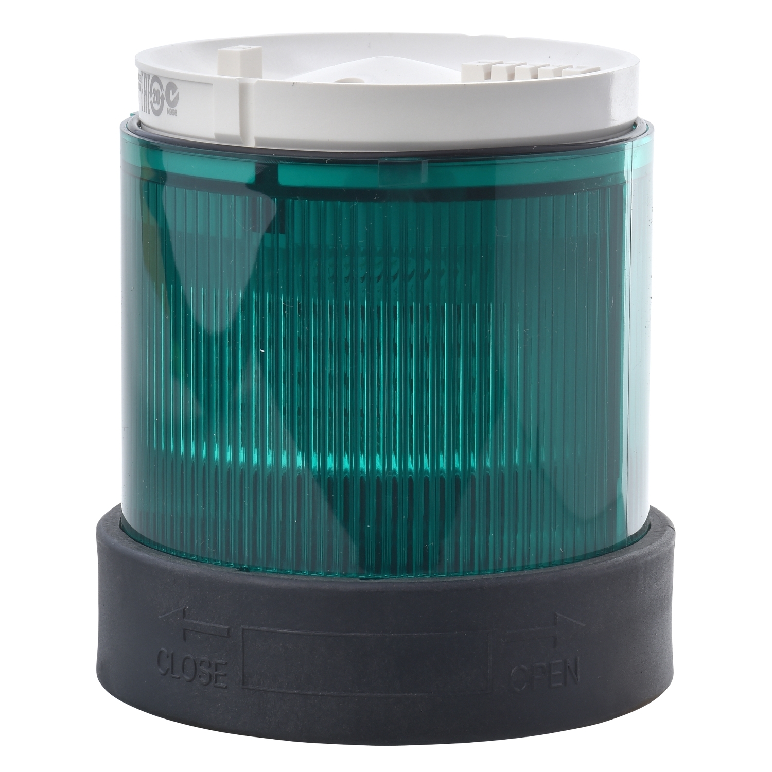 Schneider Electric Schneider Electric XVBC2B3D – Ø 70 mm illuminated unit with light diffuser - steady - green - IP65 - 24 V
