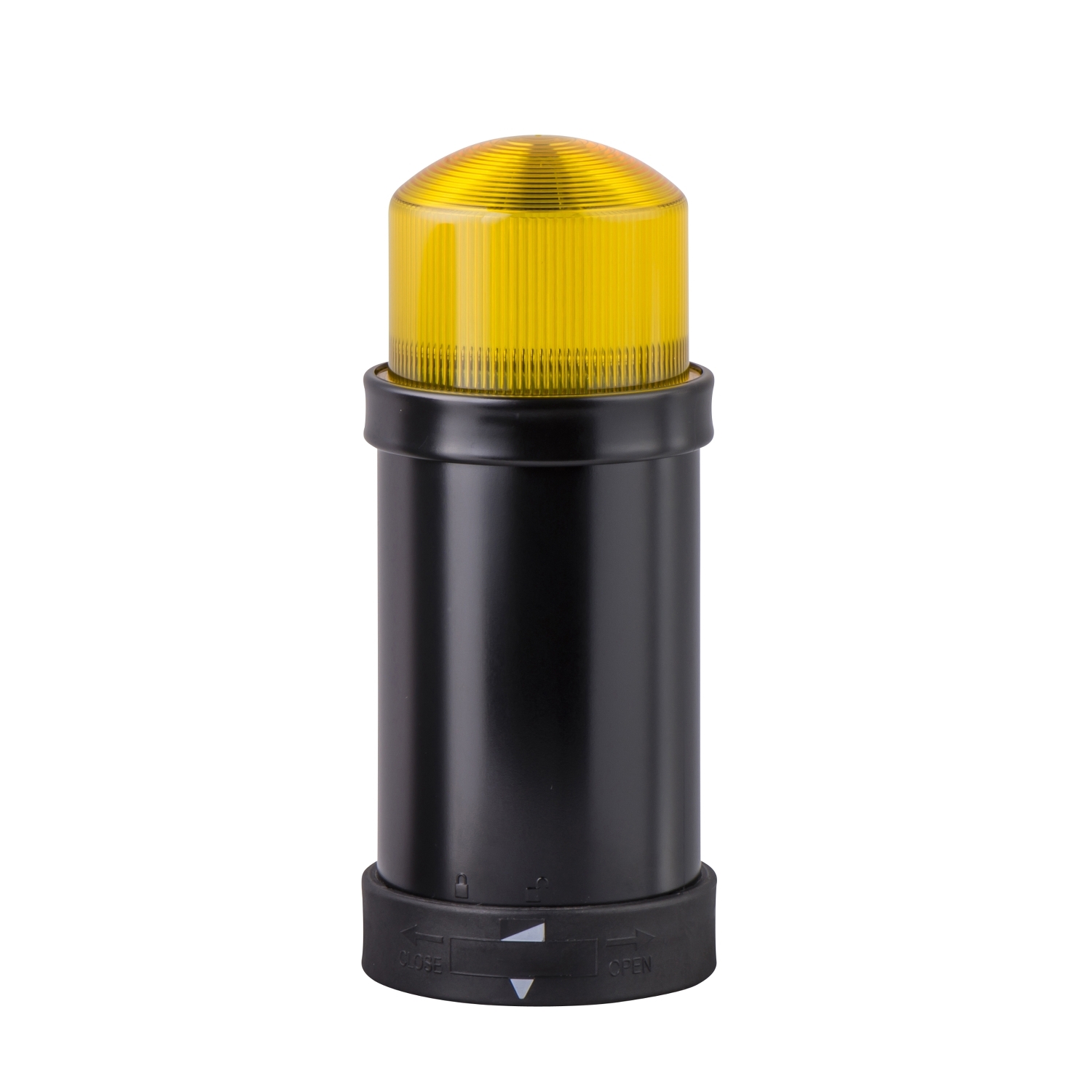 Schneider Electric Schneider Electric XVBC6M8 – Indicator bank, Harmony XVB, illuminated unit, plastic, yellow, 70mm, integral flash discharge tube, 5joule, 230V AC