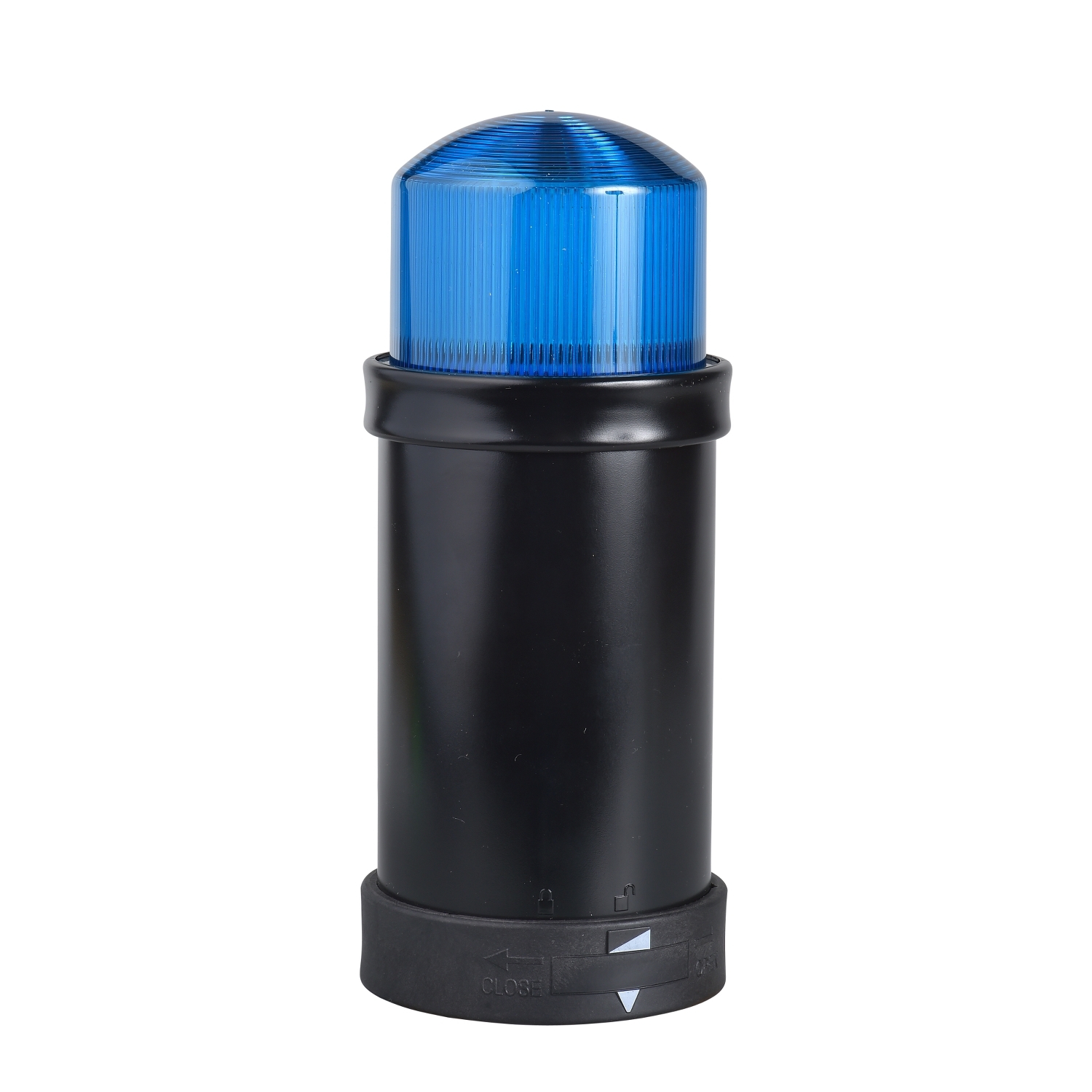 Schneider Electric Schneider Electric XVBC8B6 – Indicator bank, Harmony XVB, illuminated unit, plastic, blue, 70mm, integral flash discharge tube, 10joule, 24V AC/DC