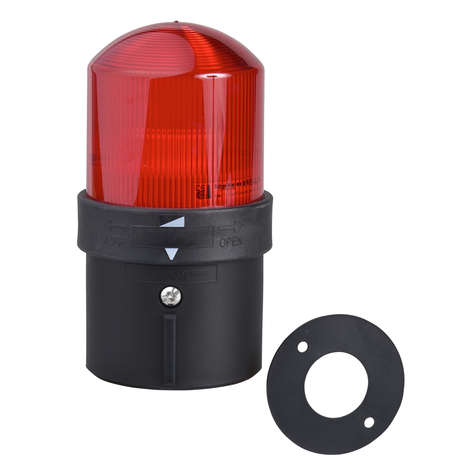 Schneider Electric Schneider Electric XVBL0M4 – Ø 70 mm tower light - steady - red - IP65 - 230 V