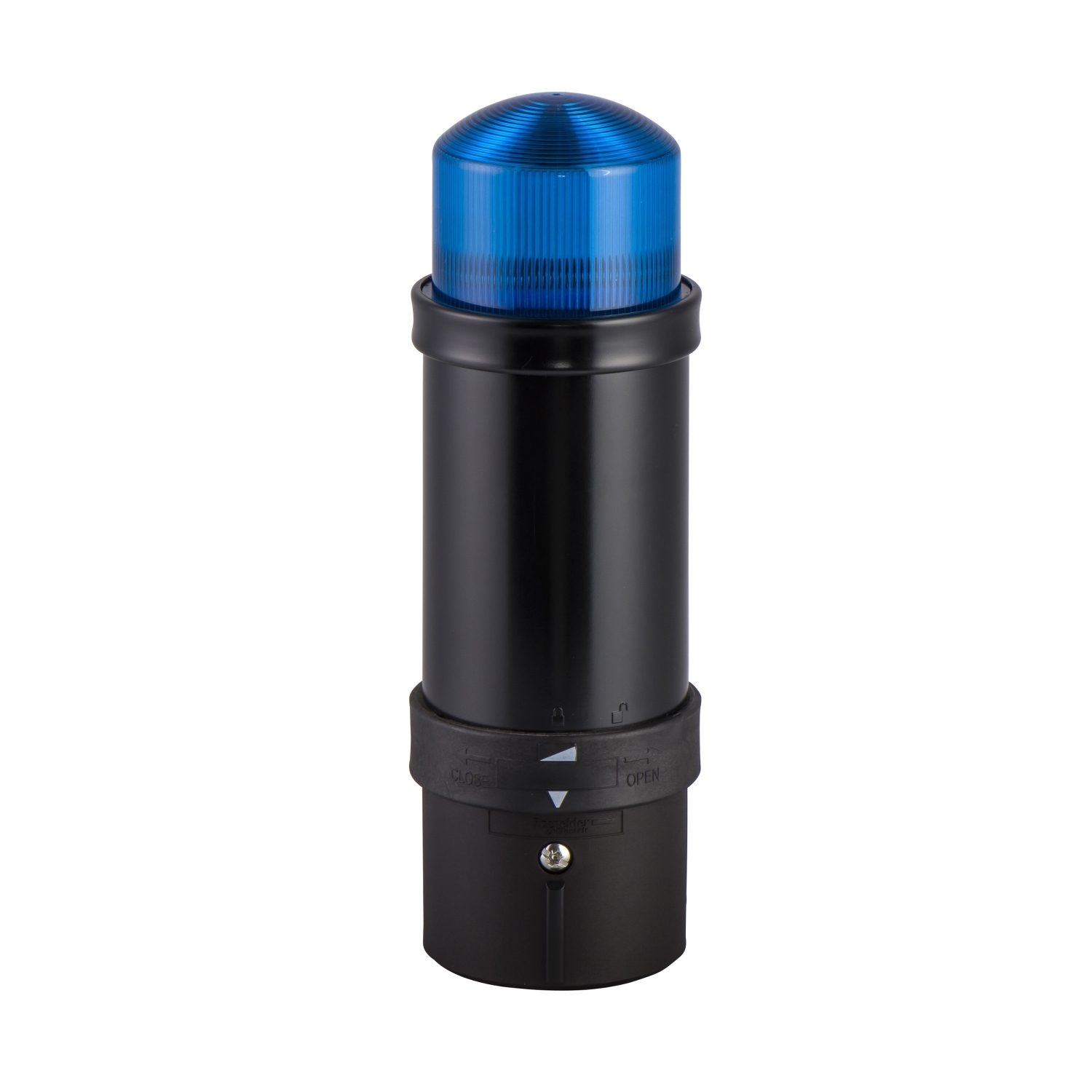 Schneider Electric Schneider Electric XVBL8G6 – Complete beacon, Harmony XVB Universal, blue strobe, 70mm, 10 Joules, 120V AC