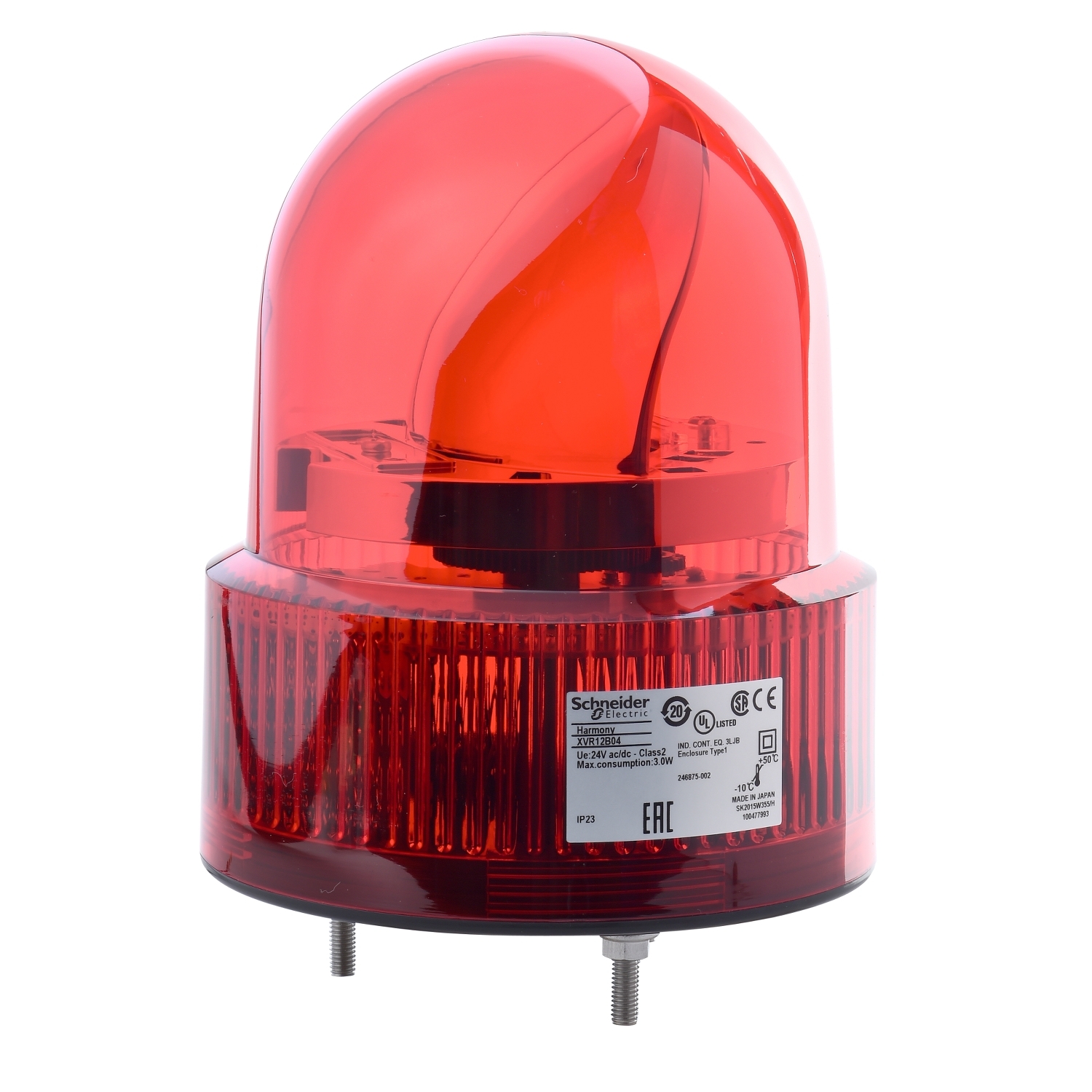 Schneider Electric Schneider Electric XVR12B04 – 120mm Rotating Mirror Red 24VAC-DC