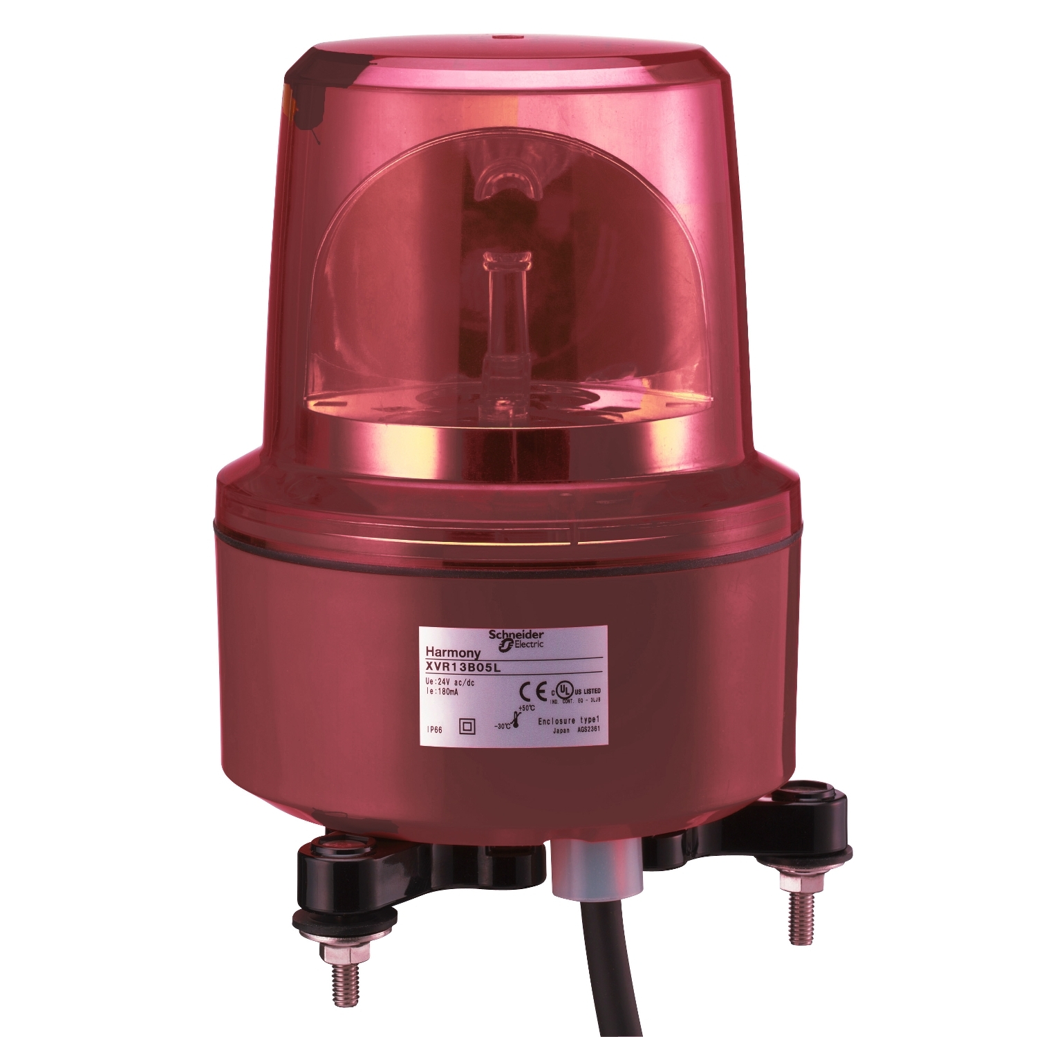 Schneider Electric Schneider Electric XVR13G04L – 130mm Rotating Mirror Red 120VAC IP67