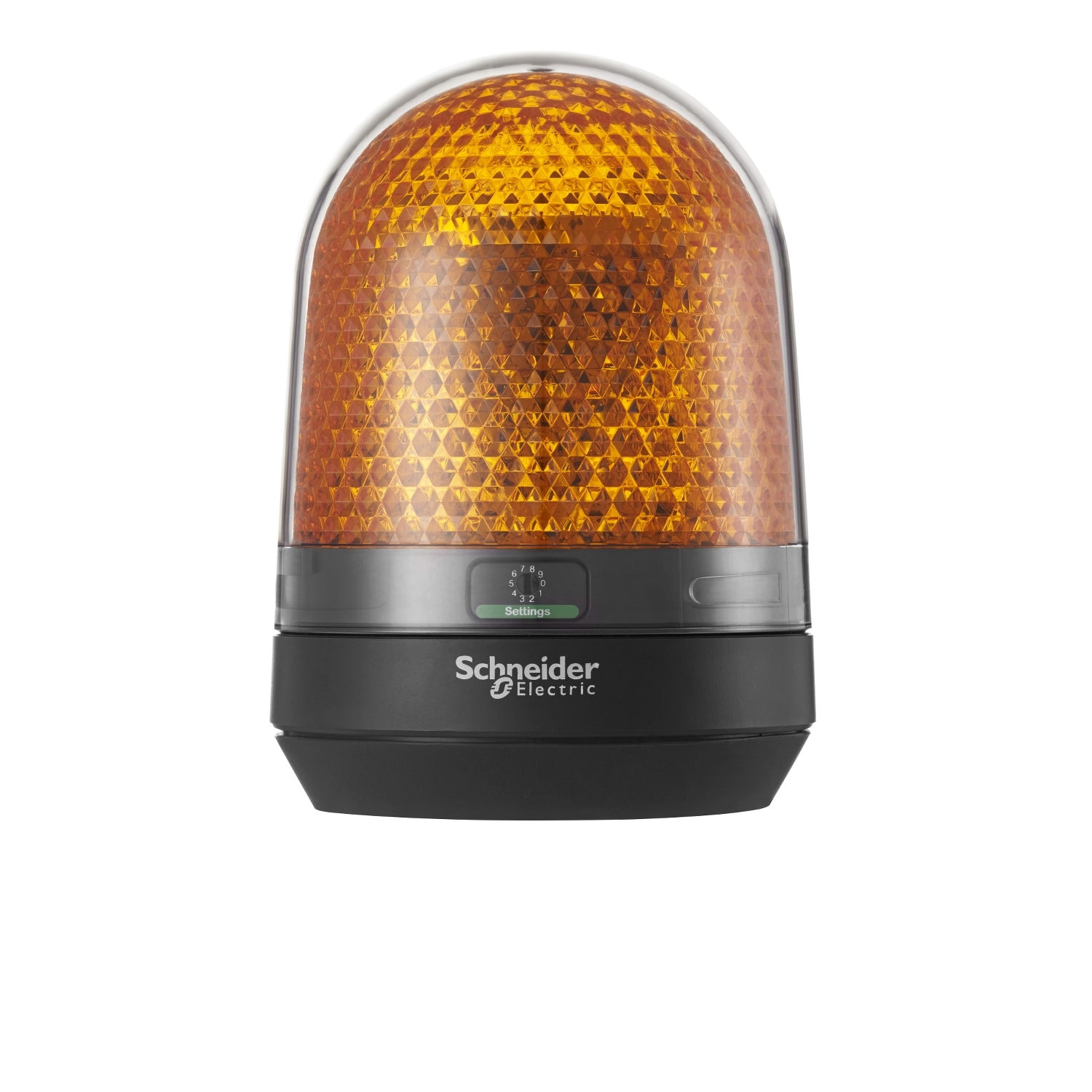 Schneider Electric Schneider Electric XVR3E05 – Illuminated beacon without buzzer, Harmony XVR, orange, 100mm, integral LED, 48V DC