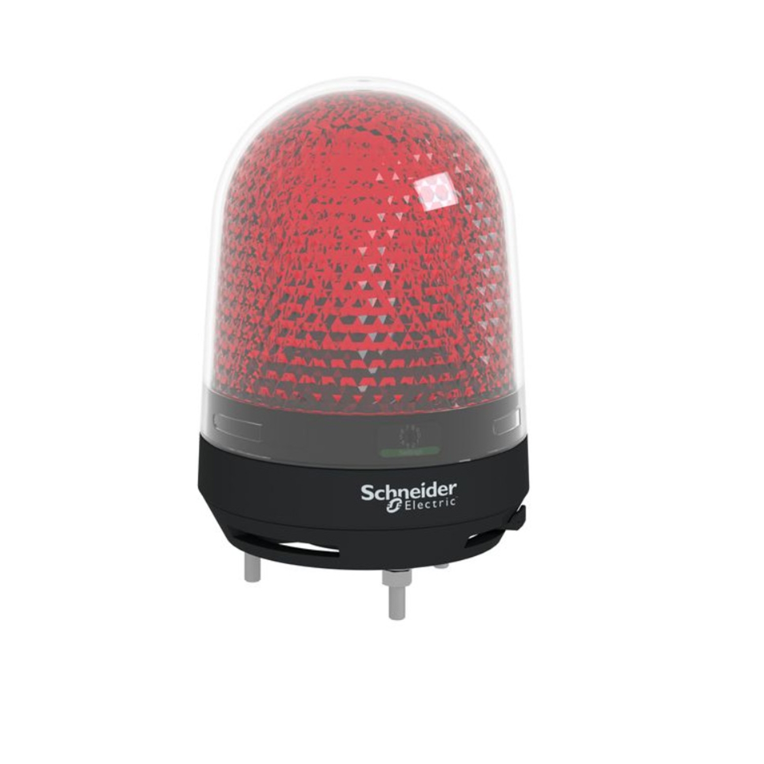Schneider Electric Schneider Electric XVR3M04S – Illuminated beacon with buzzer, Harmony XVR, red, 100mm, 70...90dB, integral LED, 100...230V AC