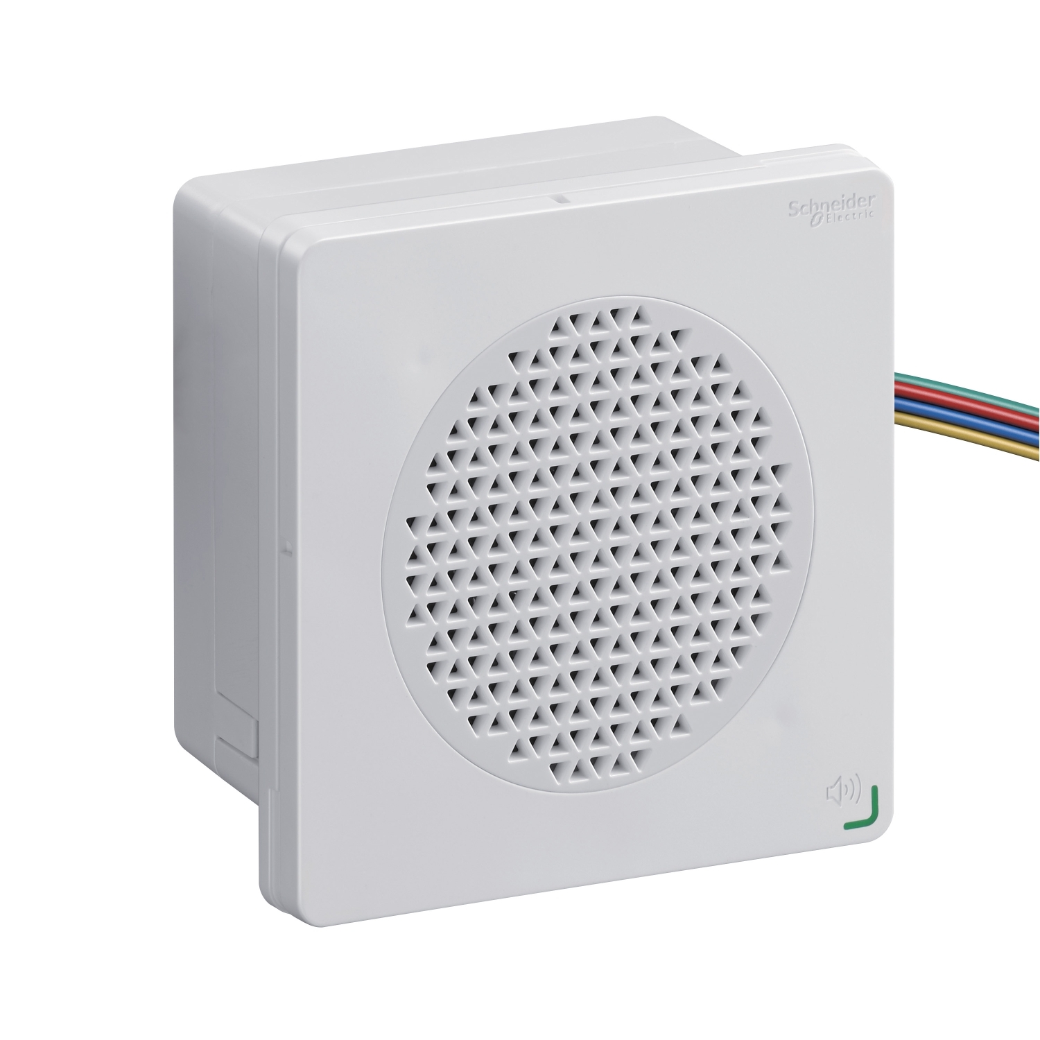 Schneider Electric Schneider Electric XVSV9MWN – Editable voice alarms, white, mounting 96 mm DIN rail, NPN, 100...230V AC