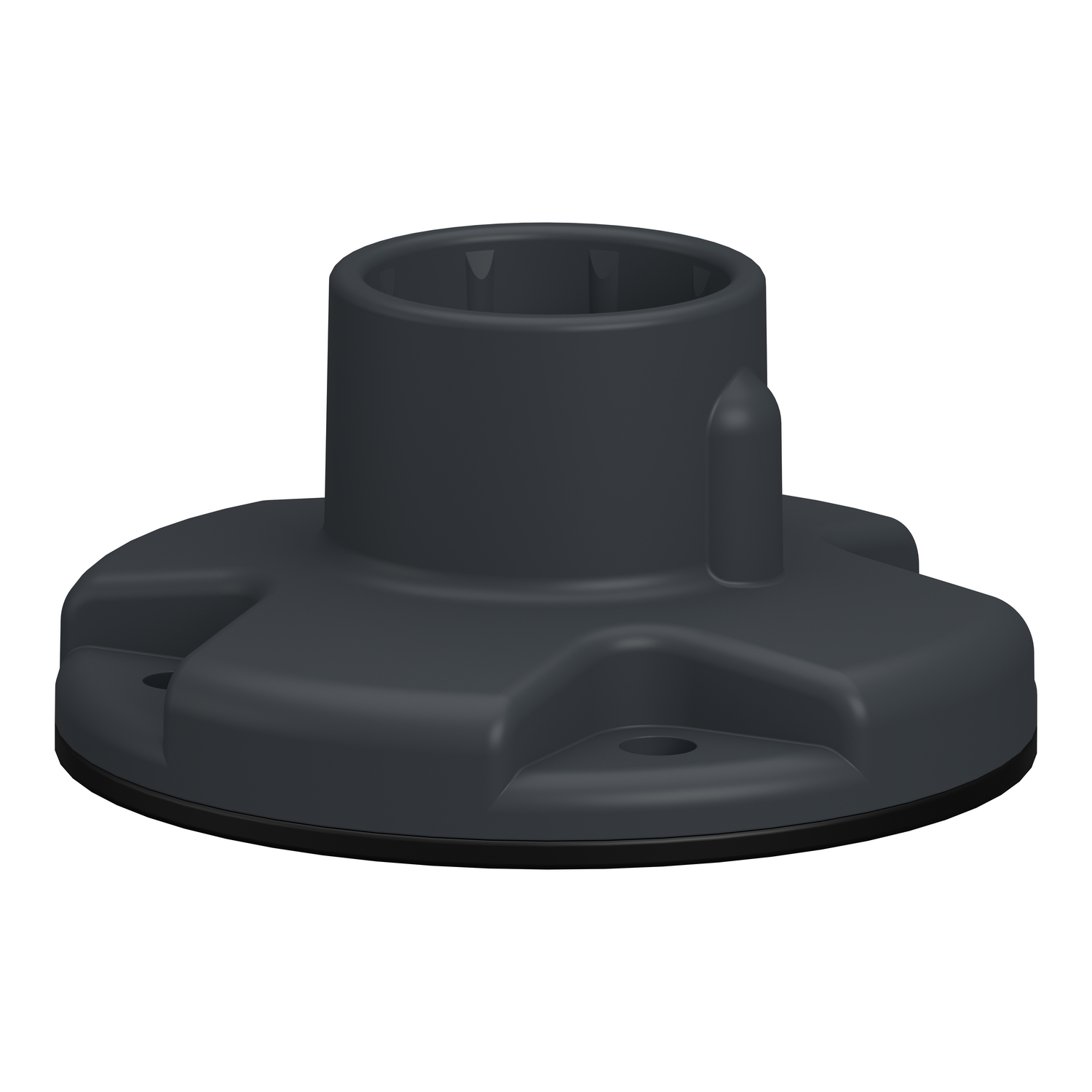 Schneider Electric Schneider Electric XVZ01 – Universal Mounting Accessory, Harmony XV4/XV6/XVB7 Modular Tower Light, Plastic Fixing Plate, Grey