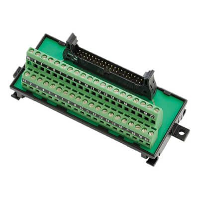 Omron Omron XW2R-E50GD-T – DIN rail mounting terminal block