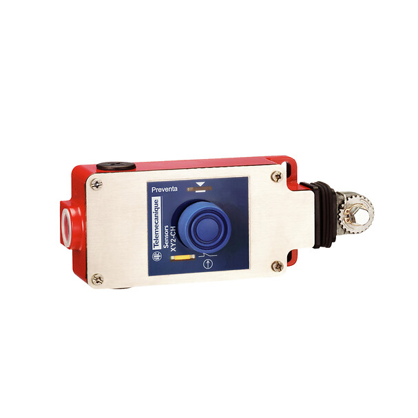 Schneider Electric Schneider Electric XY2CH13270 – Latching emergency stop rope pull switch, Telemecanique rope pull switches XY2C, e XY2CH, 2NC, booted pushbutton