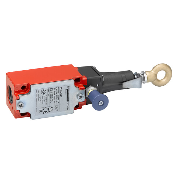 Schneider Electric Schneider Electric XY2CJS19H29 – Latching emergency stop rope pull switch, Telemecanique rope pull switches XY2C, e XY2CJ, straight, 2NC+1 NO, ISO M20