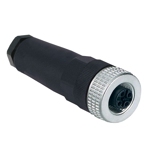 Schneider Electric Schneider Electric XZCC12FDM50B – Female, M12, 5 pin, straight connector, cable gland Pg 7