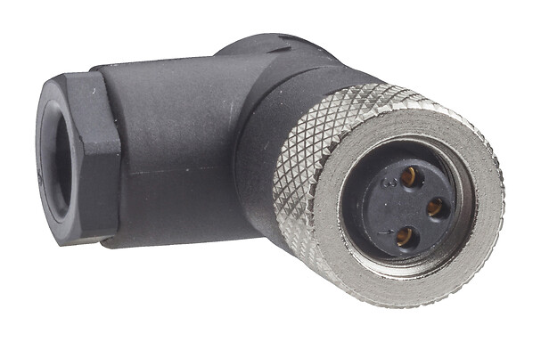 Schneider Electric Schneider Electric XZCC8FDM40S – Female, M8, 4 pin, straight connector, cable gland M9.5 x 1