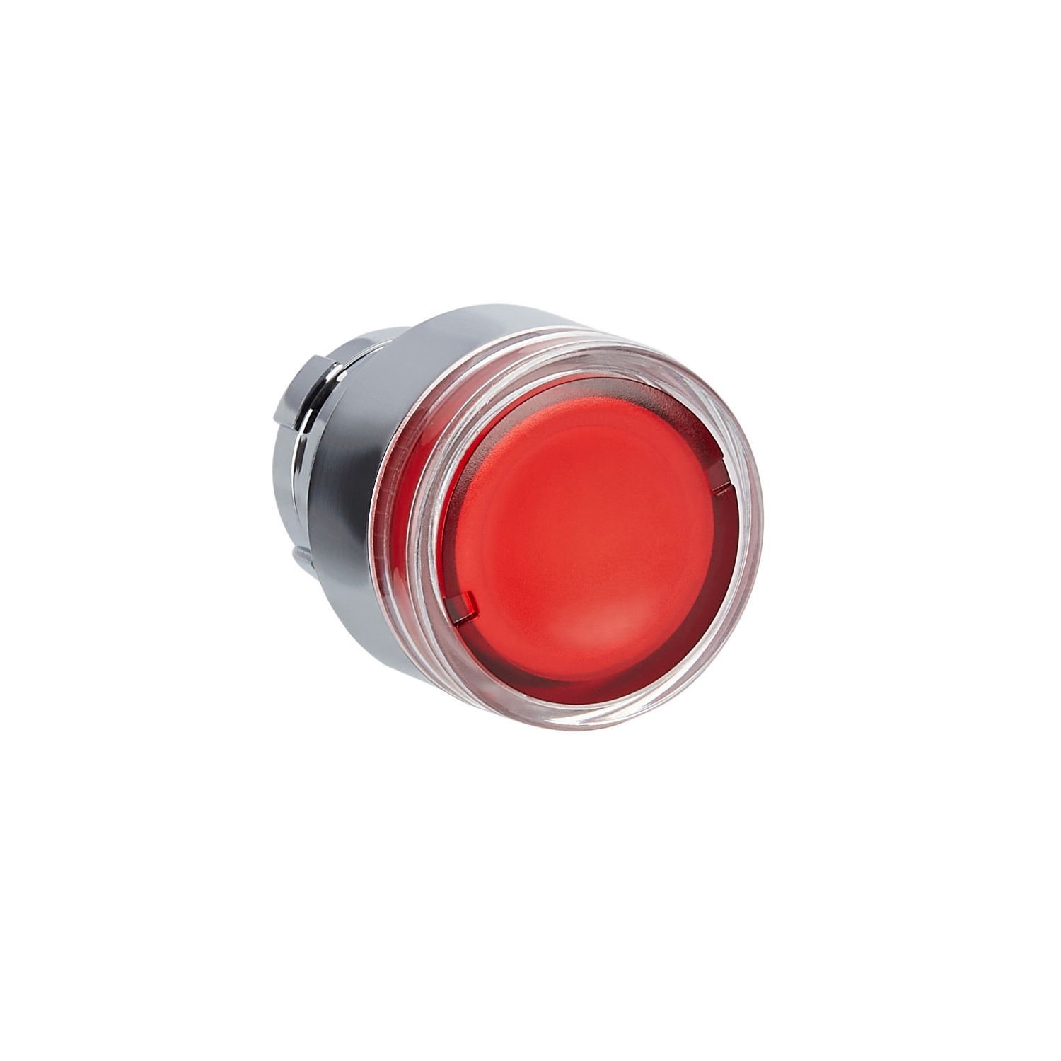 Schneider Electric Schneider Electric ZB2BW34C – Head for illuminated push button, Harmony XB2, metal, flush, red, 22mm, spring return