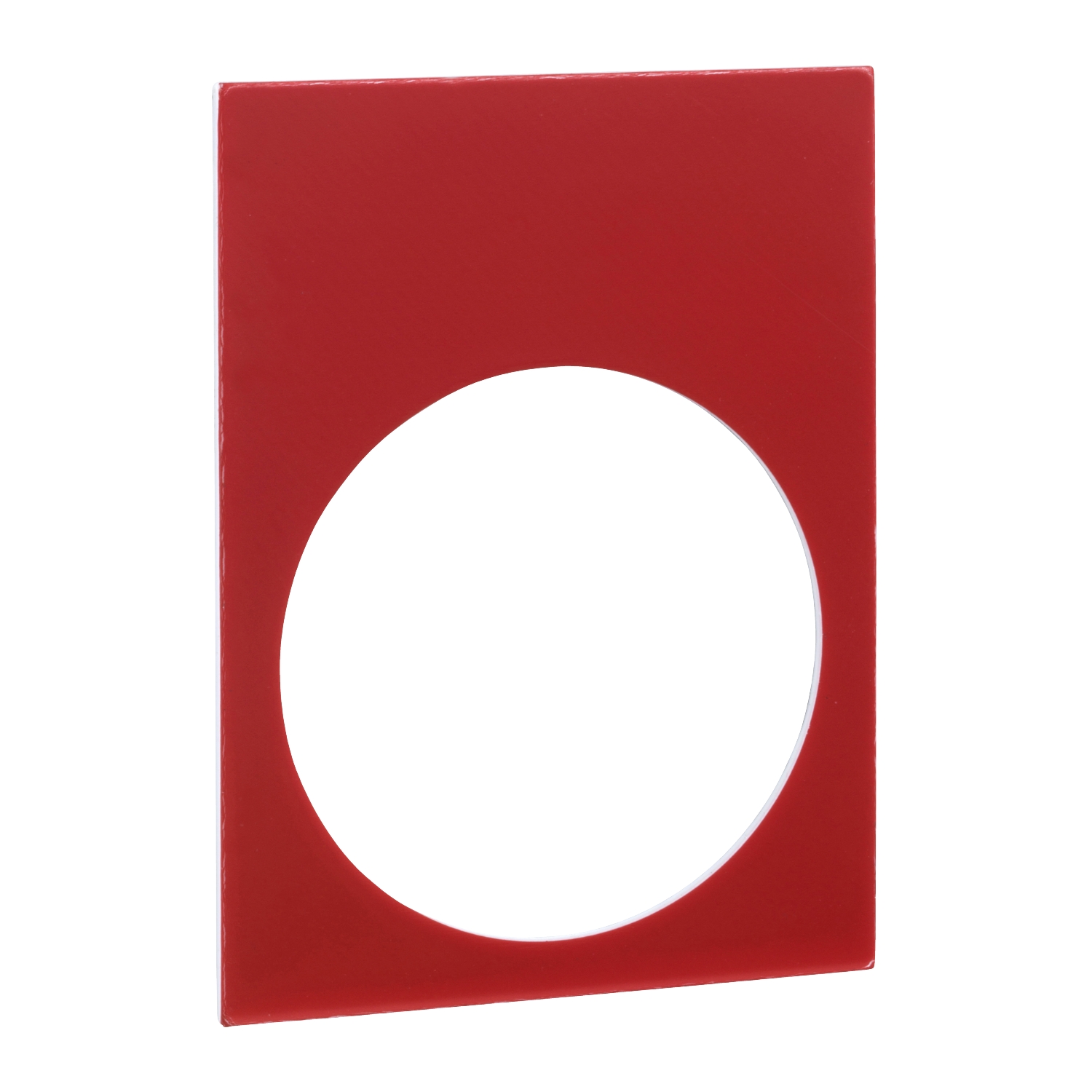 Schneider Electric Schneider Electric ZB2BY2101 – Blank legend, Harmony XAC, Legend plate, plastic, black or red background, 30x40mm, unmarked