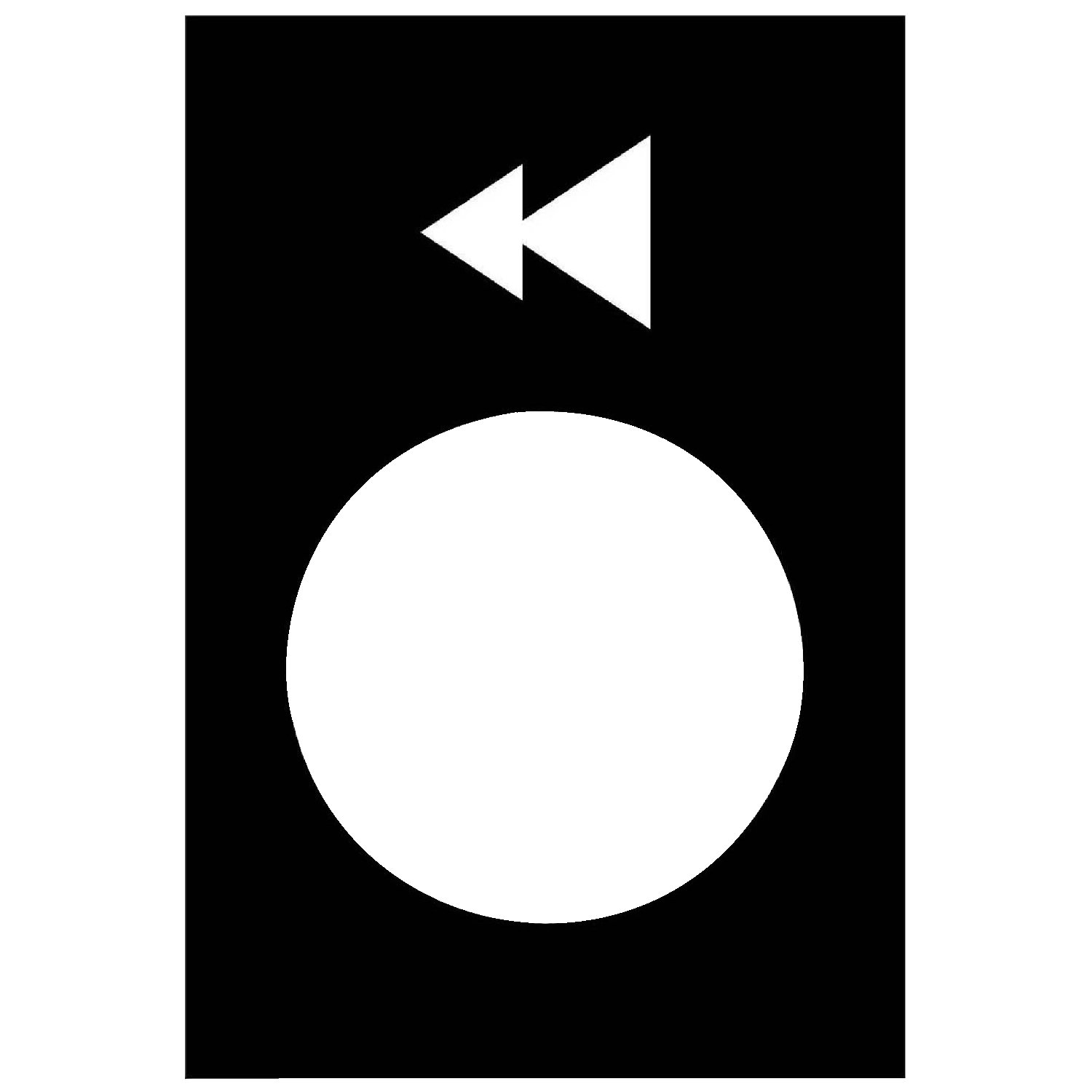 Schneider Electric Schneider Electric ZB2BY2906 – legend - 30 x 40 mm - black - left or lower, slow-fast