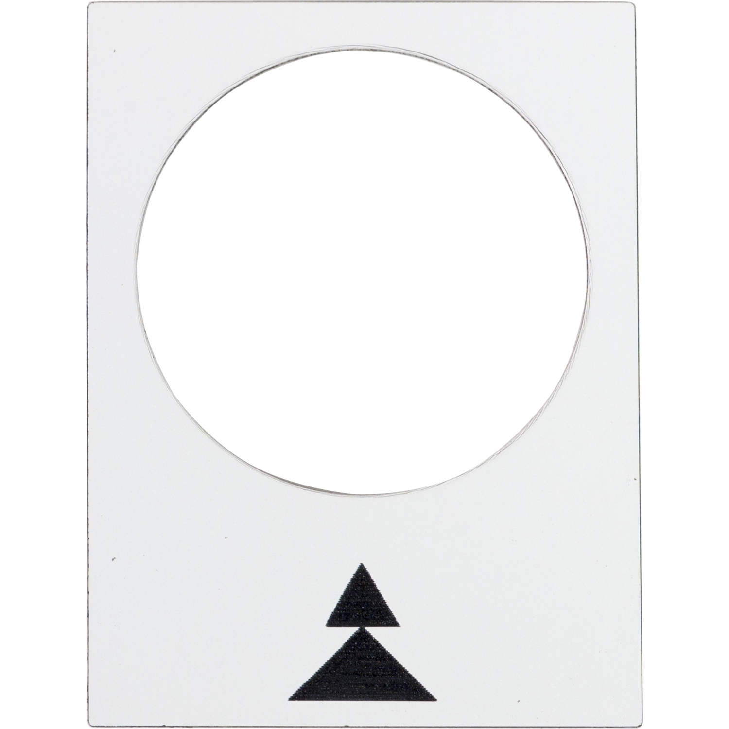 Schneider Electric Schneider Electric ZB2BY4909 – legend - 30 x 40 mm - white - right, slow-fast