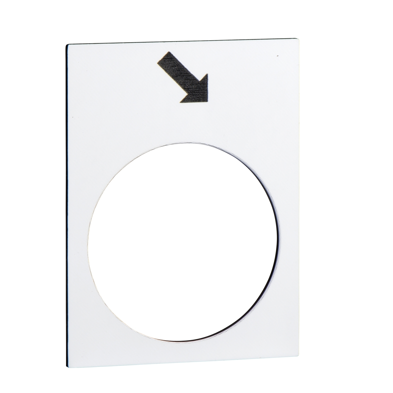 Schneider Electric Schneider Electric ZB2BY4913 – legend - 30 x 40 mm - white - forward, slow