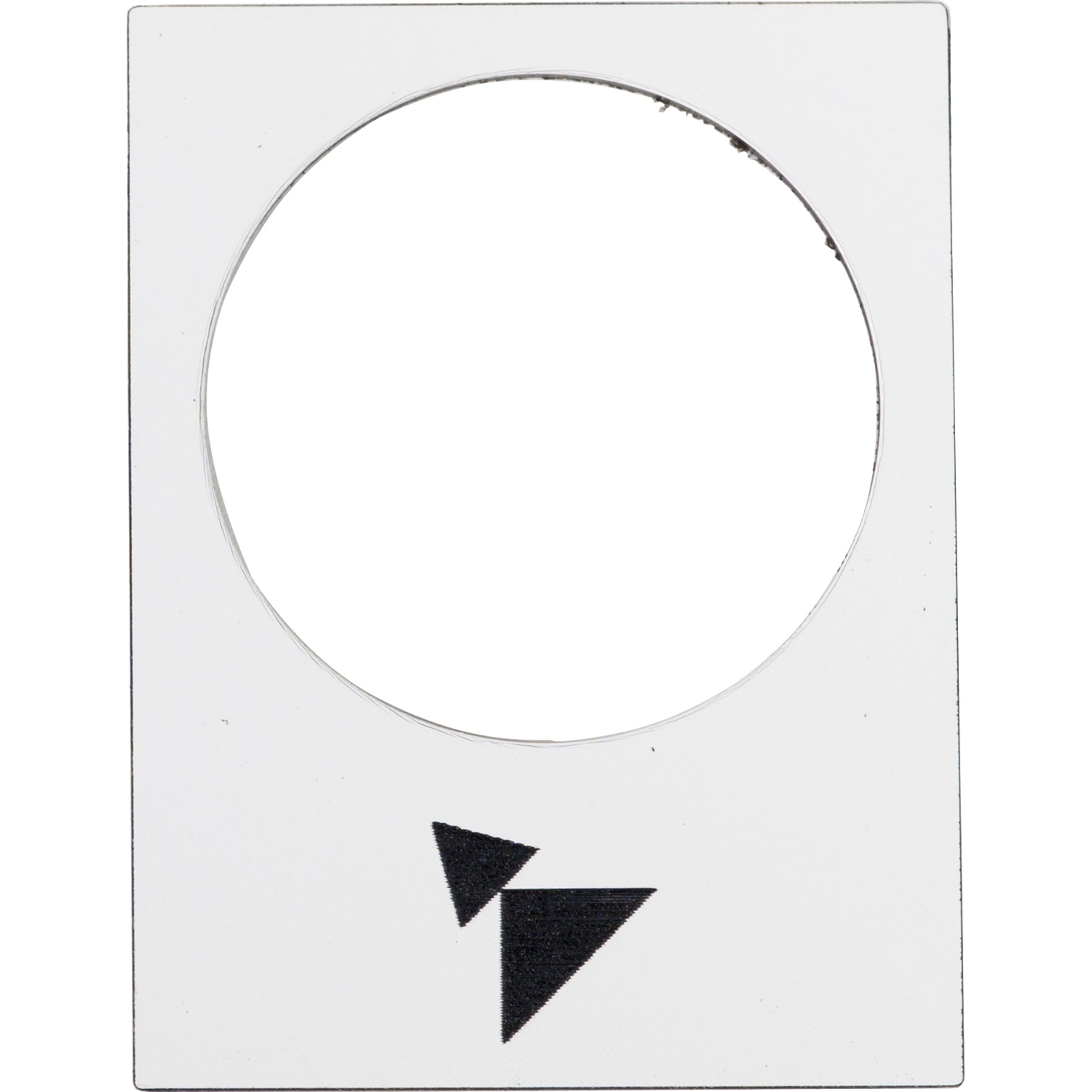 Schneider Electric Schneider Electric ZB2BY4915 – legend - 30 x 40 mm - white - forward, slow-fast