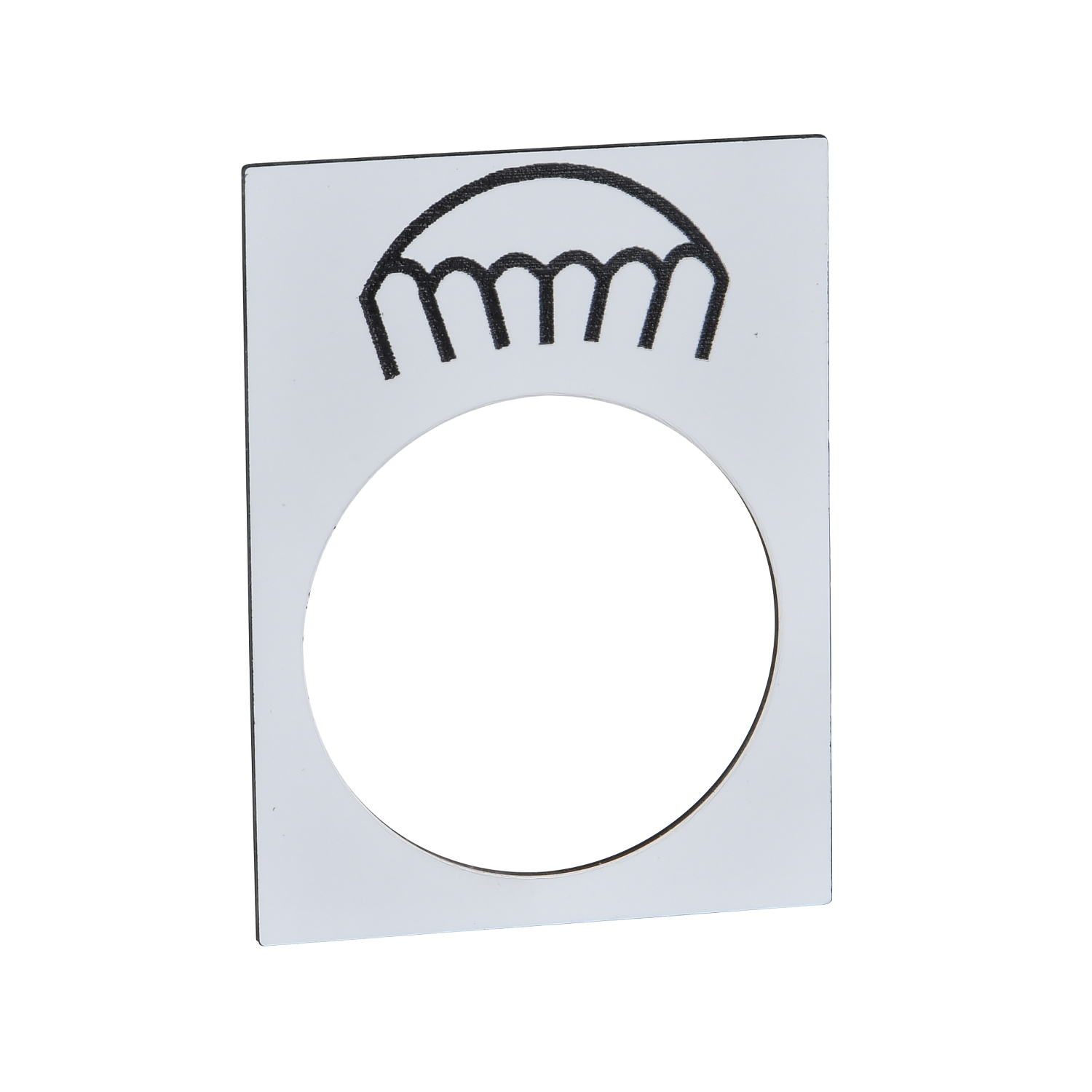 Schneider Electric Schneider Electric ZB2BY4933 – legend - 30 x 40 mm - white - slow
