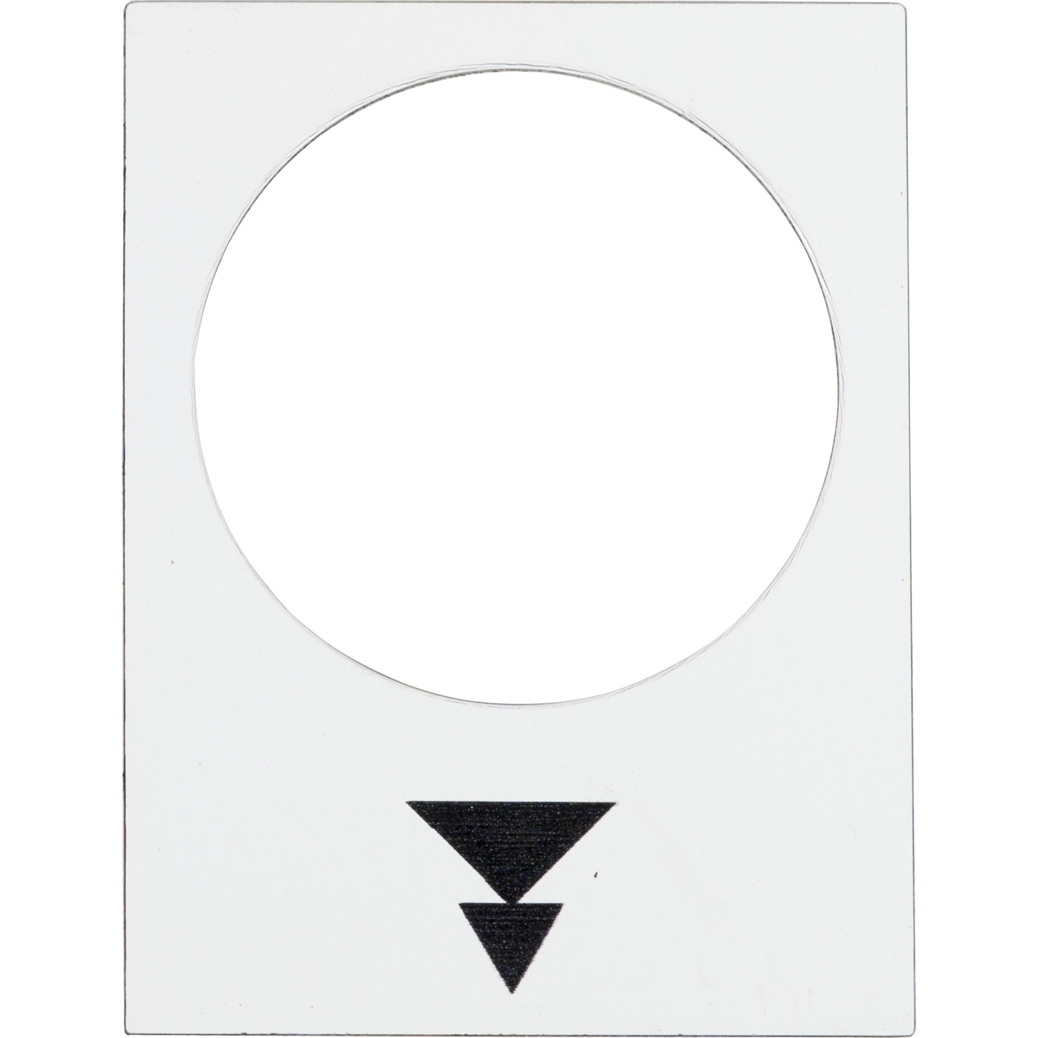 Schneider Electric Schneider Electric ZB2BY4953 – Marked legend, Harmony XAC, legend, 30x40mm, white, raise, slow, fast