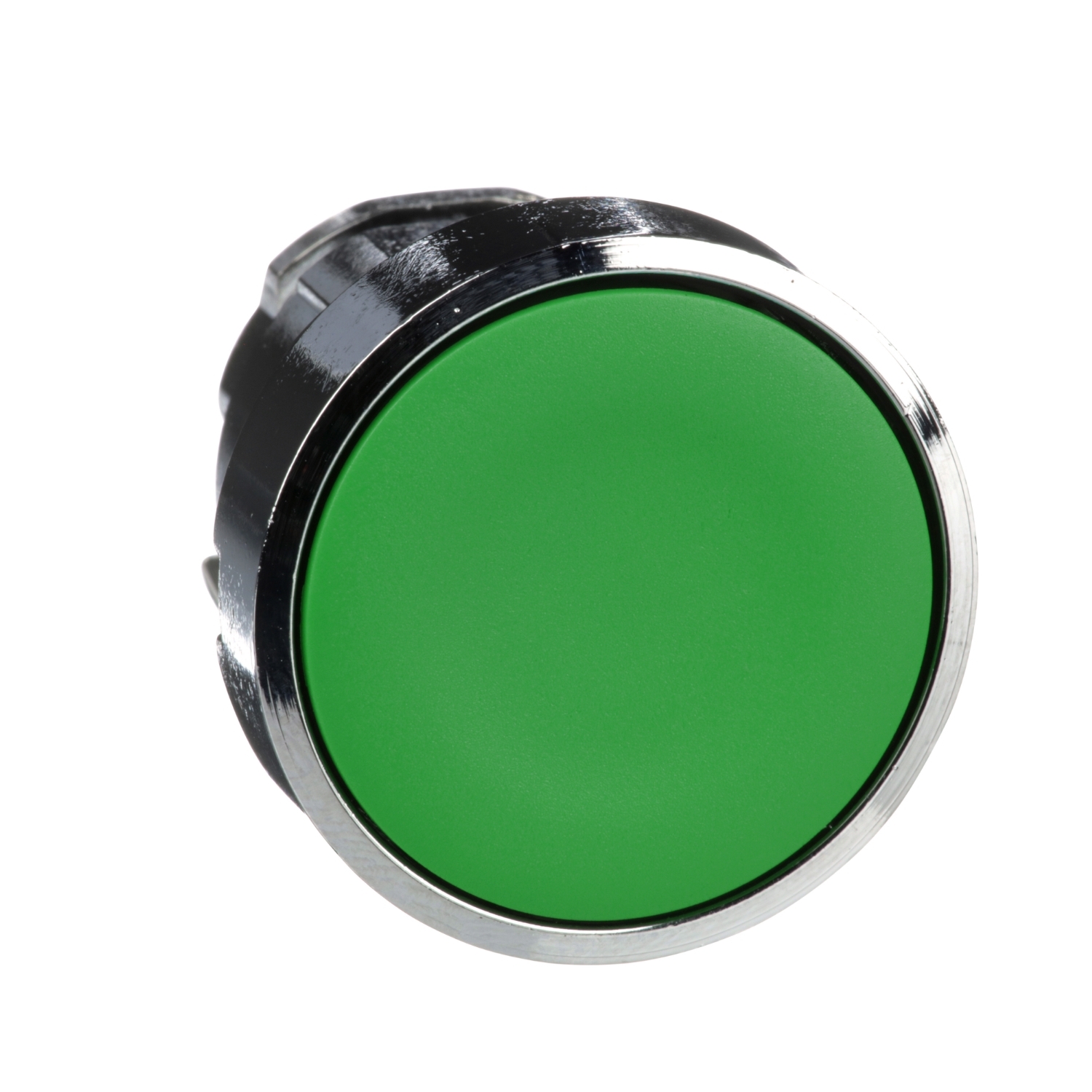 Schneider Electric Schneider Electric ZB4BA3 – green flush pushbutton head Ø22 spring return unmarked