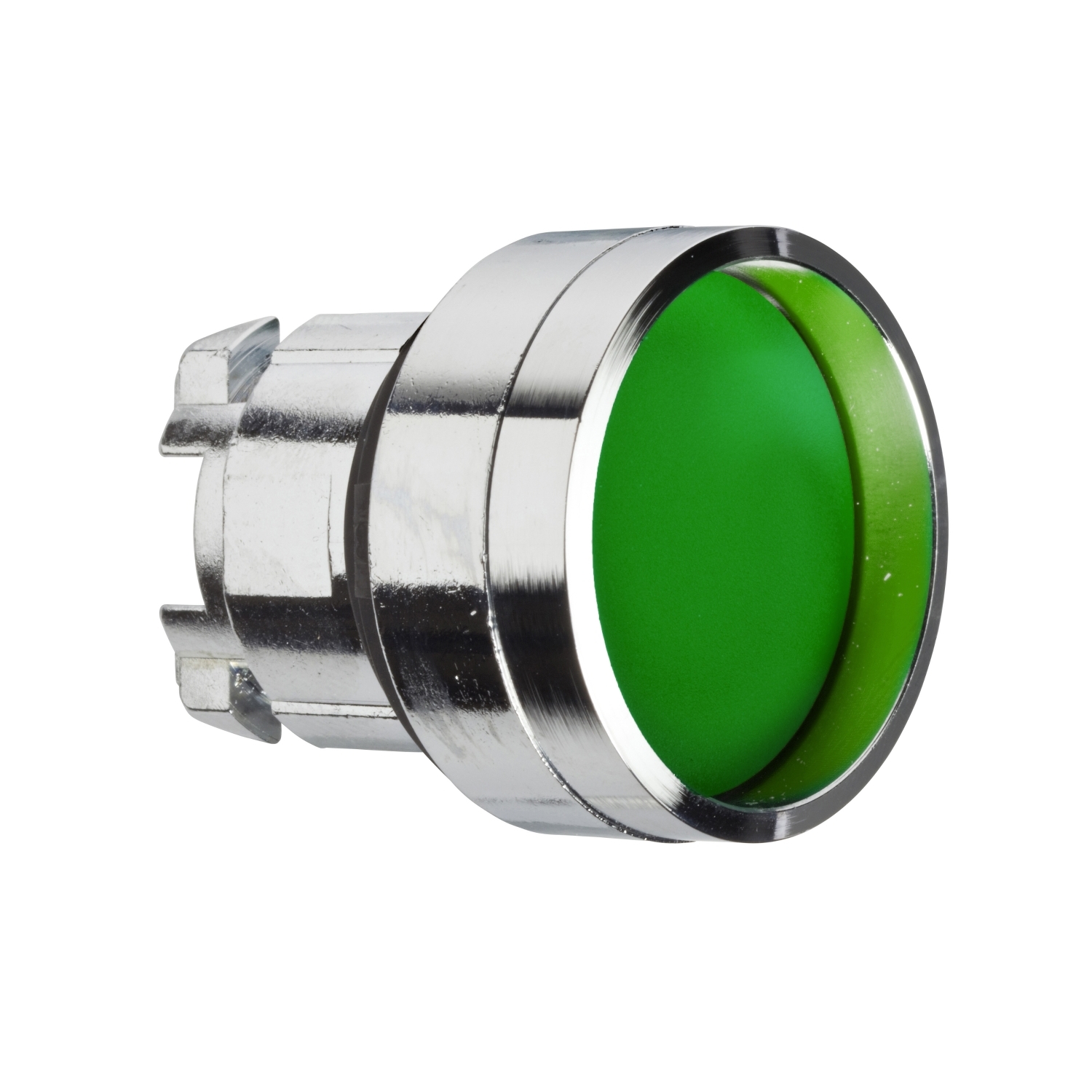 Schneider Electric Schneider Electric ZB4BA36 – green recessed pushbutton head Ø22 spring return unmarked