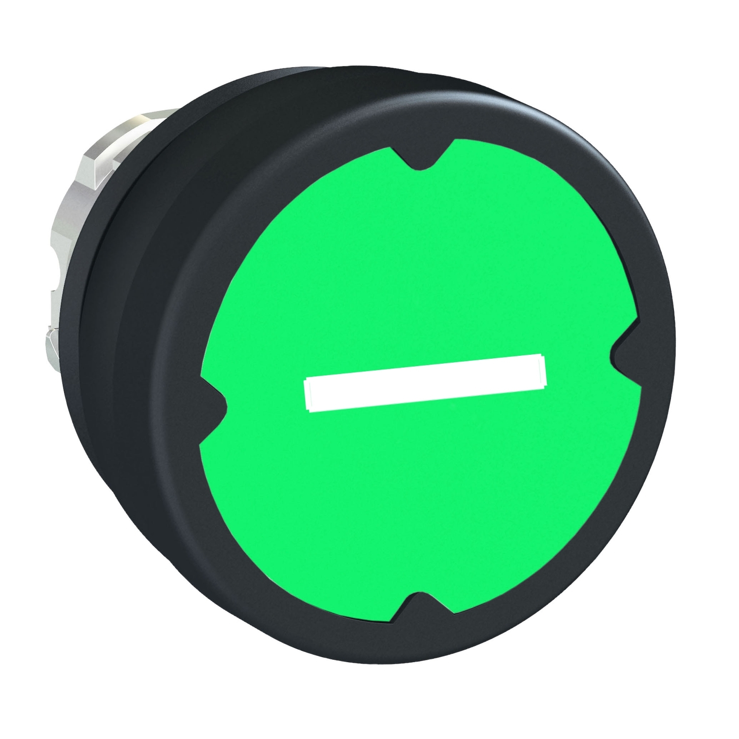 Schneider Electric Schneider Electric ZB4BC38023RA – pushbutton head for harsh environment - green - with marking-legend rotated 90°