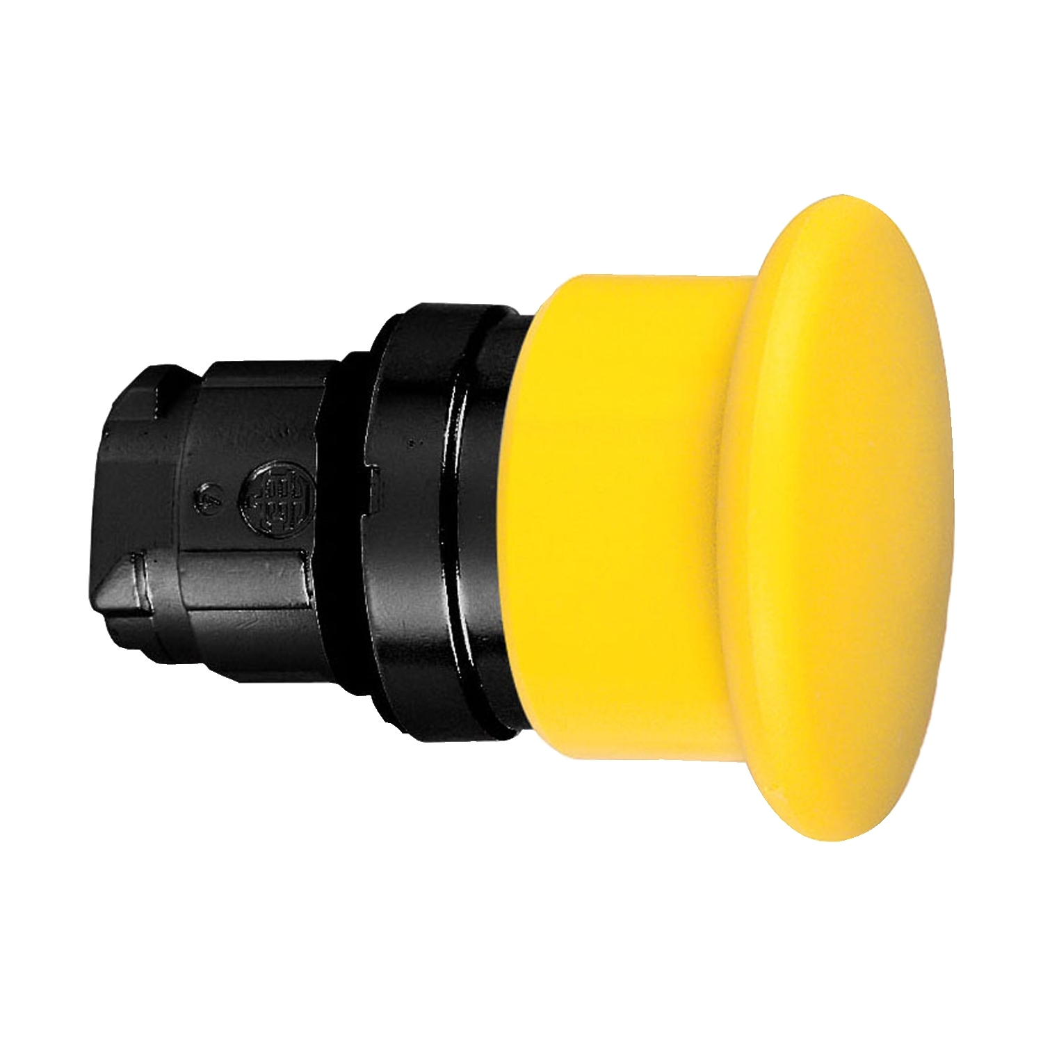 Schneider Electric Schneider Electric ZB4BC57 – Head for non illuminated push button, Harmony XB4, yellow Ø 40 mushroom pushbutton Ø22 mm spring return