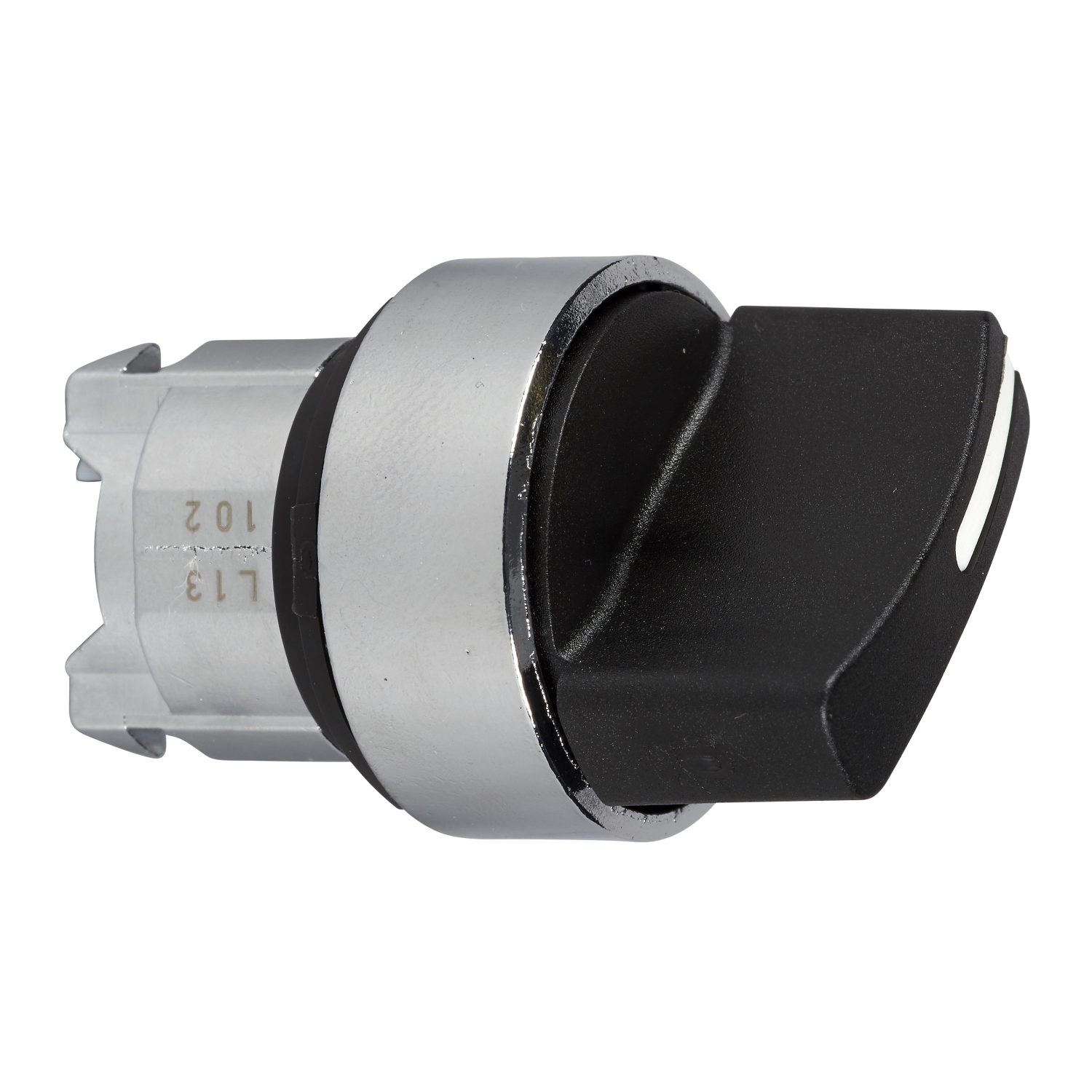 Schneider Electric Schneider Electric ZB4BD4 – black selector switch head Ø22 2-position spring return