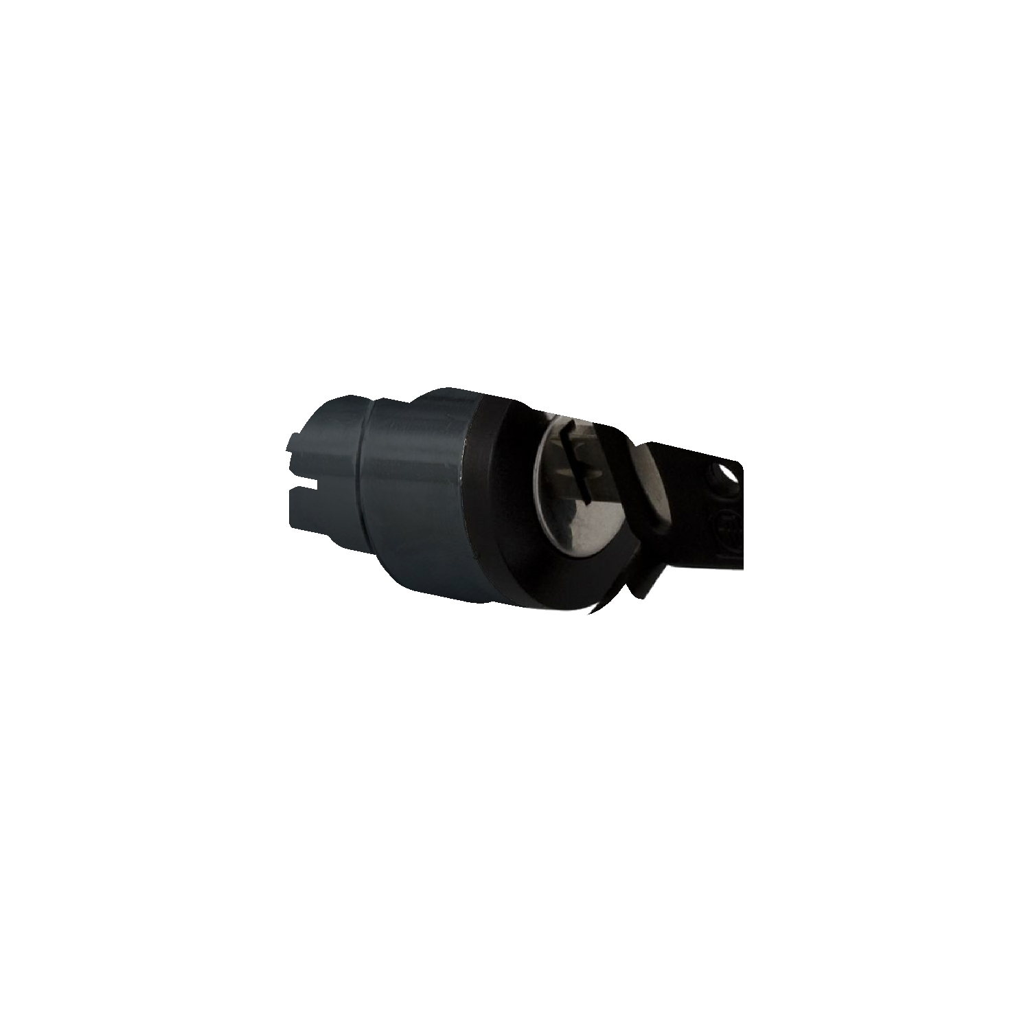 Schneider Electric Schneider Electric ZB4BG27 – Head for key selector switch, Harmony XB4, black key, 22mm, 2 positions, left key withdrawal, key 455