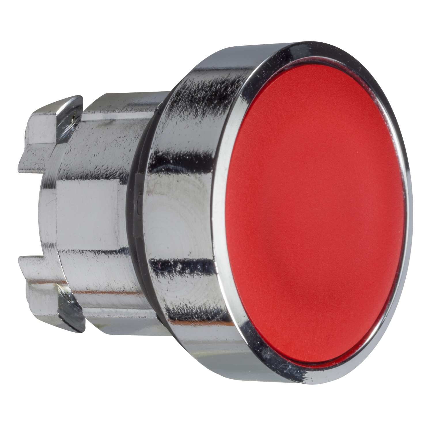 Schneider Electric Schneider Electric ZB4BH04 – red flush pushbutton head Ø22 push-push unmarked