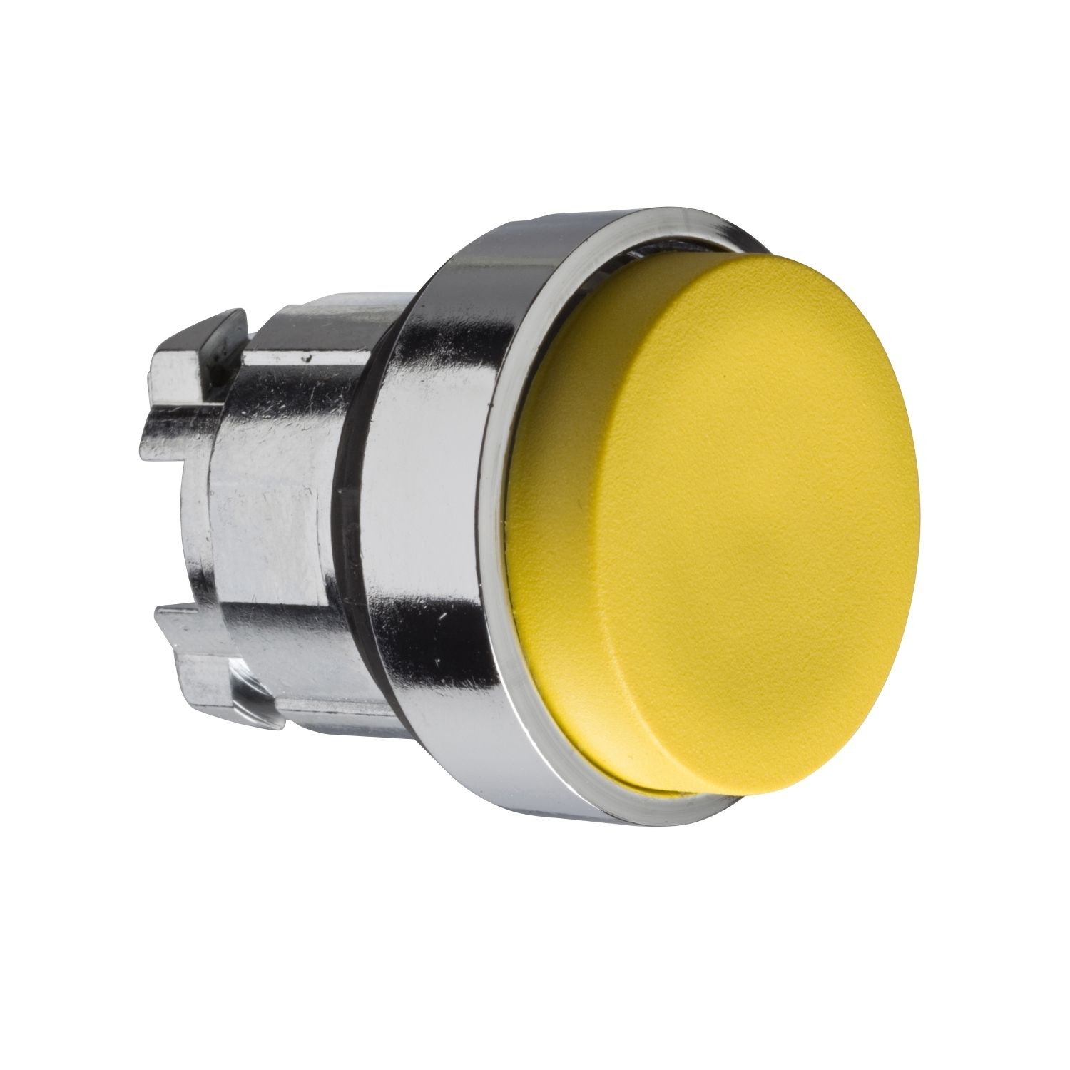 Schneider Electric Schneider Electric ZB4BL5 – Head for illuminated push button, Harmony XB4, metal, yellow projecting, 22mm, spring return, unmarked