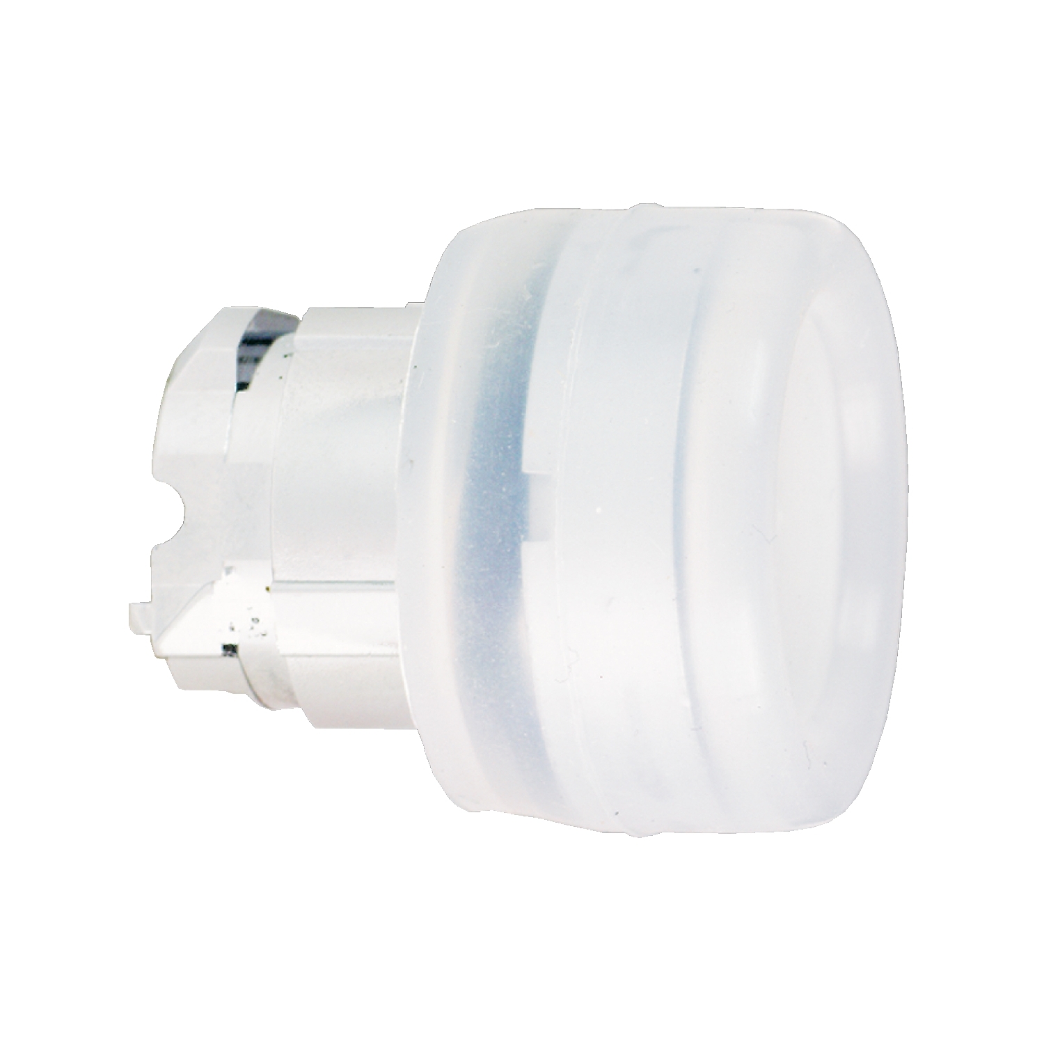 Schneider Electric Schneider Electric ZB4BP1 – white projecting pushbutton head Ø22 spring return unmarked
