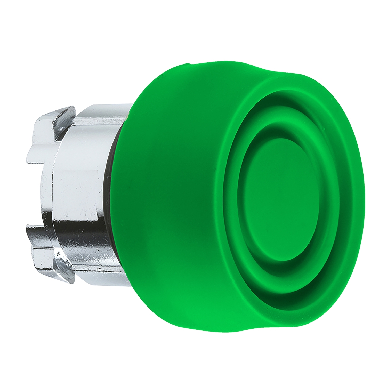 Schneider Electric Schneider Electric ZB4BP3S – green flush pushbutton head Ø22 spring return unmarked
