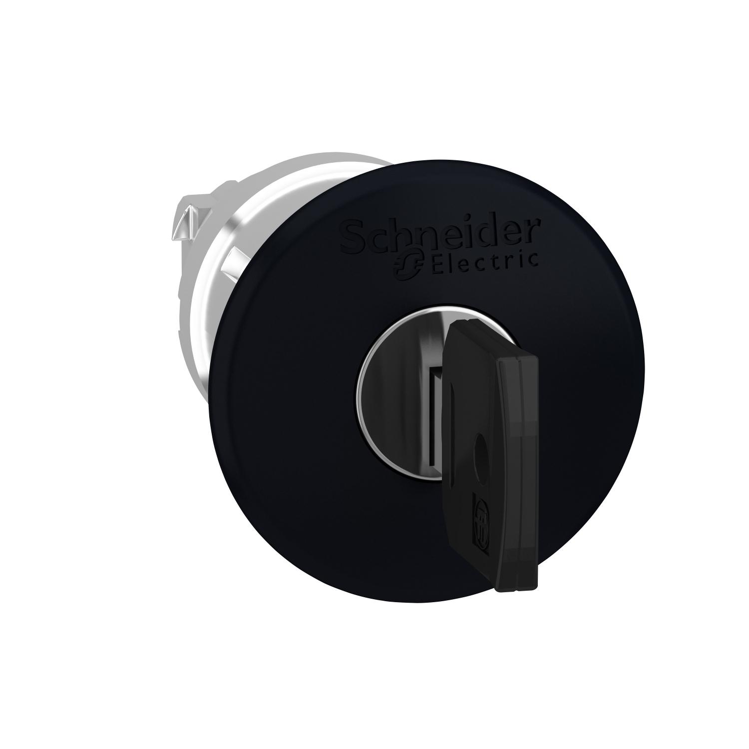 Schneider Electric Schneider Electric ZB4BS12 – Head for non illuminated push button, Harmony XB4, XB5, black 40mm mushroom pushbutton 22mm latching key release