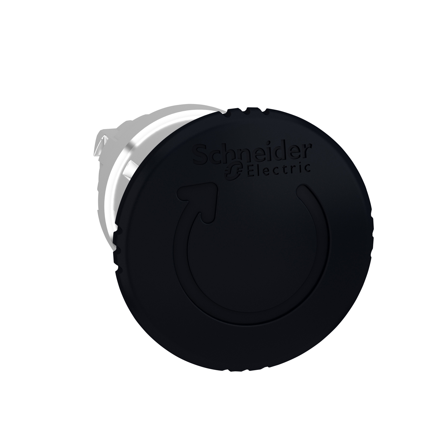 Schneider Electric Schneider Electric ZB4BS52 – black Ø40 mushroom pushbutton head Ø22 latching turn release