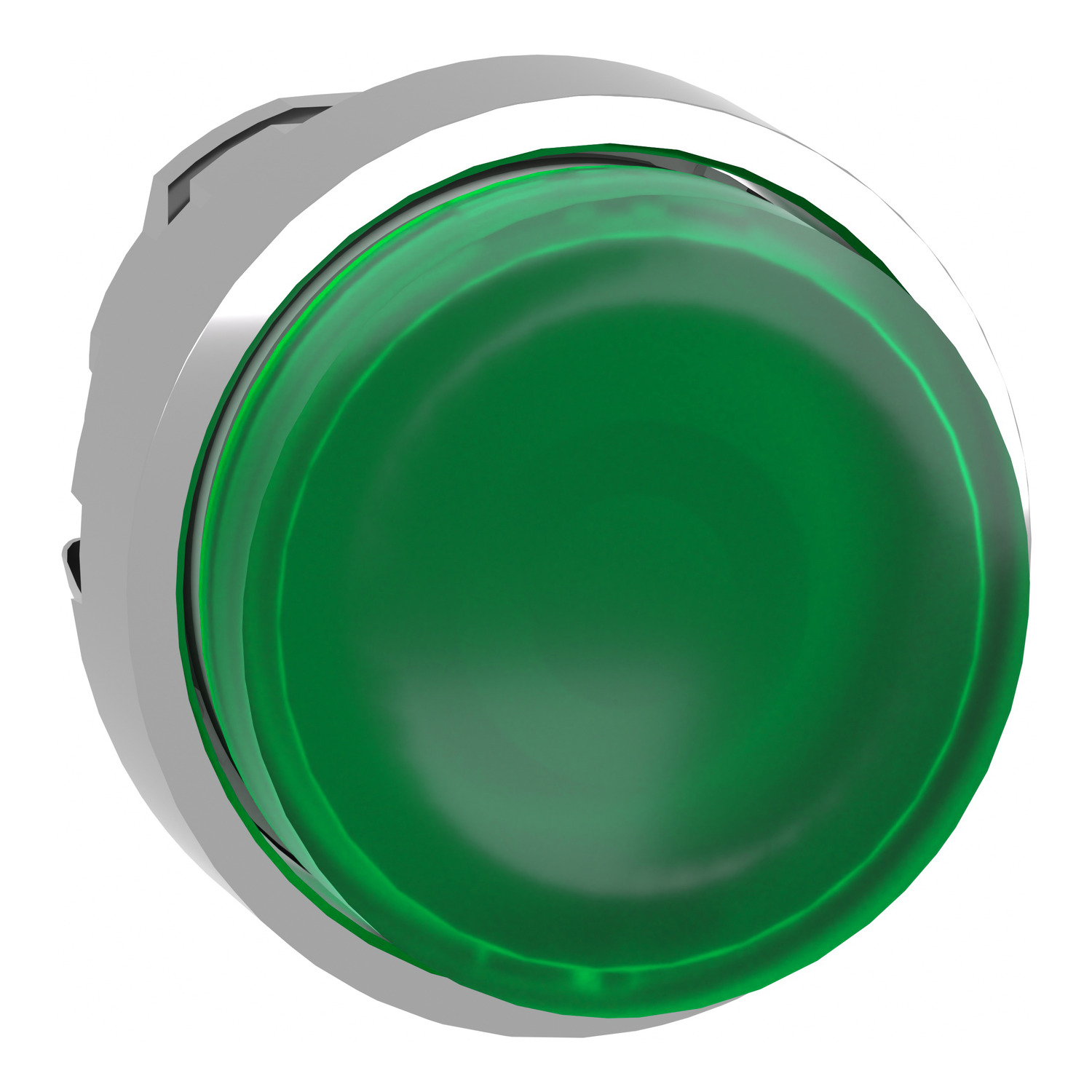 Schneider Electric Schneider Electric ZB4BW133 – green projecting illuminated pushbutton head Ø22 spring return for integral LED
