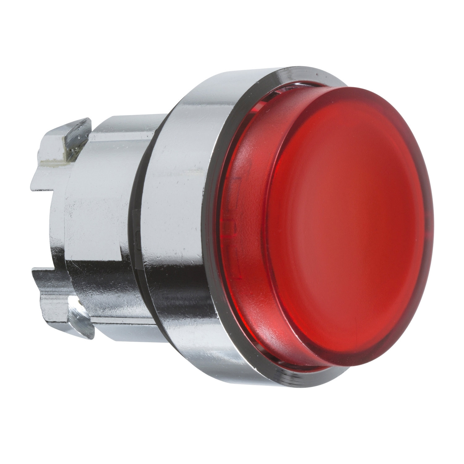 Schneider Electric Schneider Electric ZB4BW14 – Head for illuminated push button, Harmony XB4, metal, red projecting, 22mm, spring return, BA9s bulb, unmarked