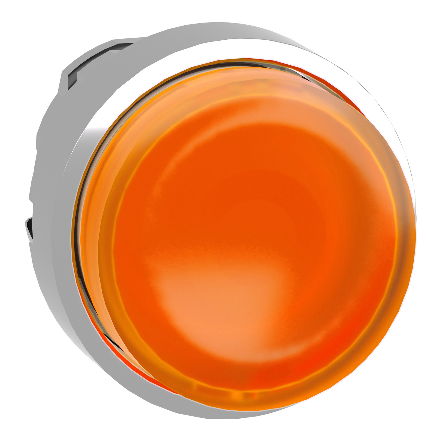 Schneider Electric Schneider Electric ZB4BW153 – orange projecting illuminated pushbutton head Ø22 spring return for integral LED