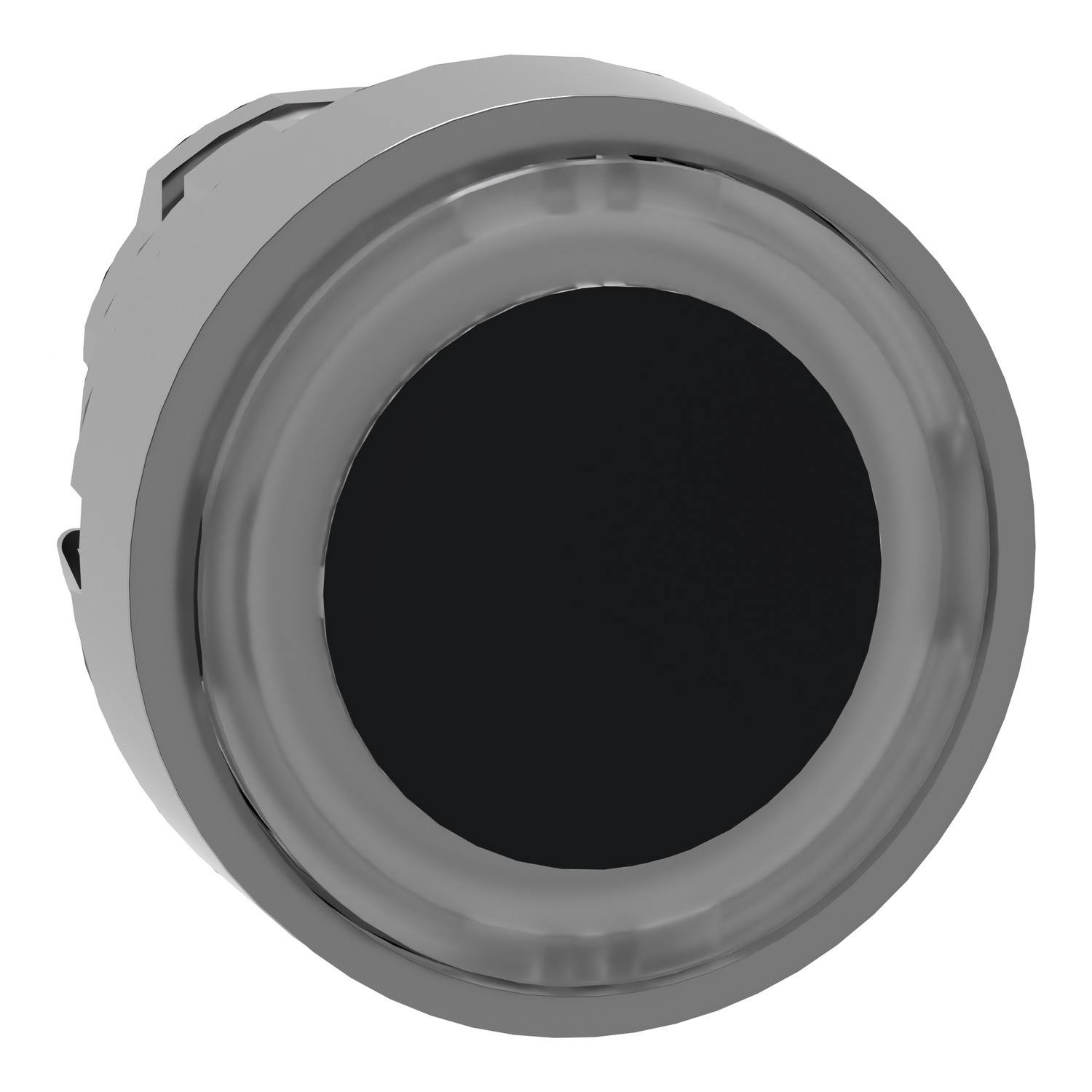 Schneider Electric Schneider Electric ZB4BW913 – Head for illuminated push button, Harmony XB4, metal, white flush, 22mm, universal LED, spring return, illuminated ring