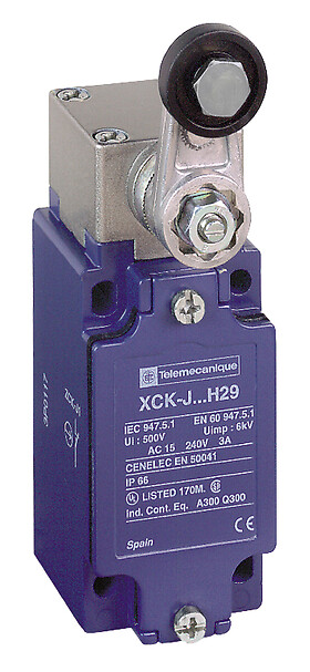 Schneider Electric Schneider Electric ZCKY43 – Limit switch lever, Limit switches XC Standard, ZCKY, steel roller variable length, -40...120 °C
